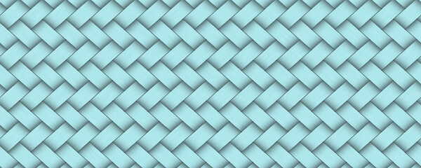 Blue wicker background. Geometric seamless pattern. Vector illustration Polished marble surface. Natural background. 3d illustration