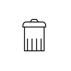 Outline Trash Icon