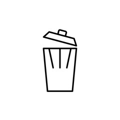 Outline Trash Icon