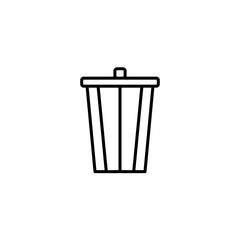 Outline Trash Icon