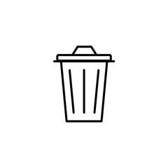 Outline Trash Icon