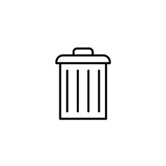 Outline Trash Icon
