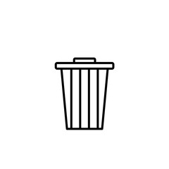 Outline Trash Icon