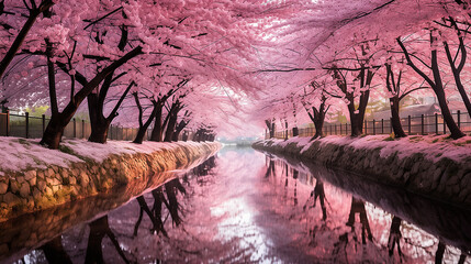 Sakura in spring season