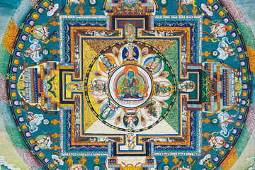 Mandala, Thangkas, Buddhist Art, Tibetan Buddhism
