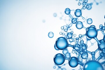 Illustration of cellular molecular structure