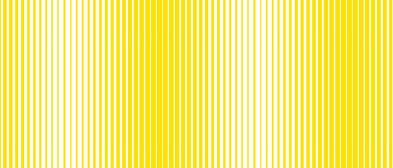 abstract monochrome geometric vertical yellow thin to thick line pattern.