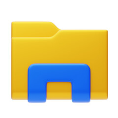 File Explorer 3d Illustration