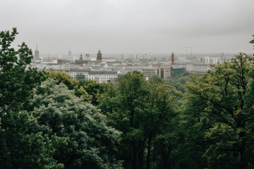 Fototapeta premium view of the city