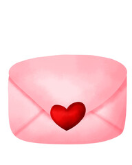 Valentine love letter,