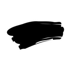 Black Brush Stroke