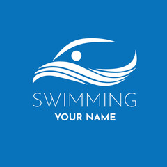 swimming logo