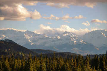 Fototapeta premium Bern Alps