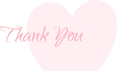 Watercolor Gratitude Card — Pink Design