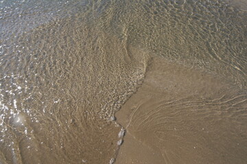 Plage de l'Espiguette Occitanie, Plage le Grau du Roi Plage de Port Camargue, Plage petite Camargue, Occitanie, reflets , sable, vaguelette