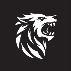 Beast Wolf Head Design