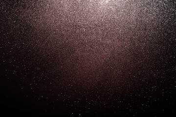 white black red glitter texture abstract banner background with space. Twinkling glow stars effect. Like outer space, night sky, universe. Rusty, rough surface, grain. - obrazy, fototapety, plakaty