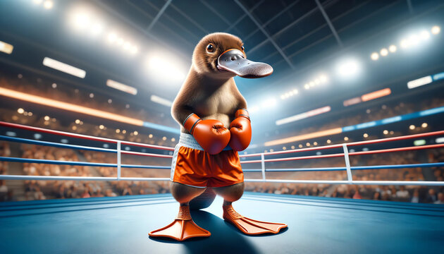 Ornitorrinco boxeador