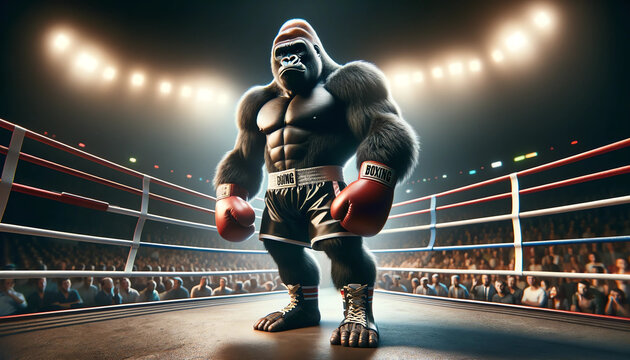 Gorila boxeador