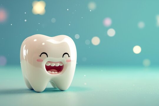 ooth Fairy's Realm: A Cute Dental Scene