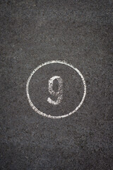 signs as road markings