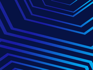 Premium background design with diagonal dark blue stripes pattern. Vector horizontal template for digital lux business banner, contemporary formal invitation, luxury voucher, gift certificate.