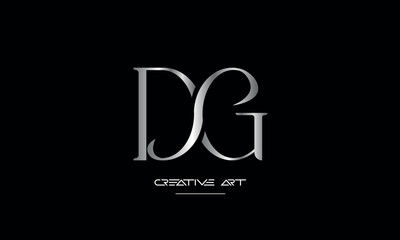 DG, GD, D, G abstract letters logo monogram