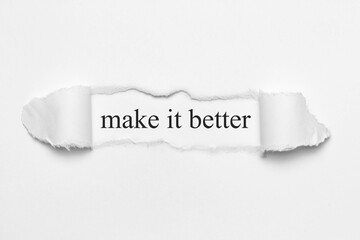 make it better