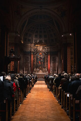 Join a midnight church service in London, where devotion fills the air. The congregants gather in...
