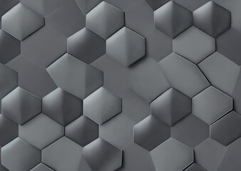Multicolored patterns with repeating hexagonal mosaics hexagons mosaic background design Modern technology geometric ,Generative AI	