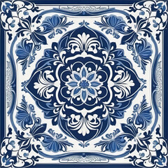 Mediterranean blue tile patterns, Portuguese tile patterns, ceramic tile pattern for kitchen, bathroom,