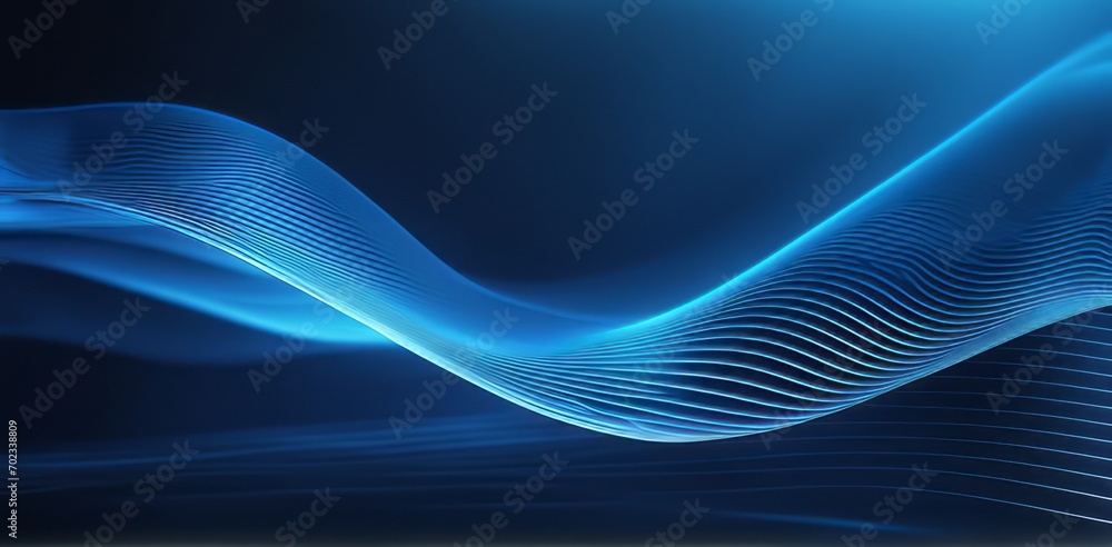 Poster digital business abstract wave technology background the futuristic realm with this captivating wallpaper, the mesmerizing wave of science , creating a visual network of innovation