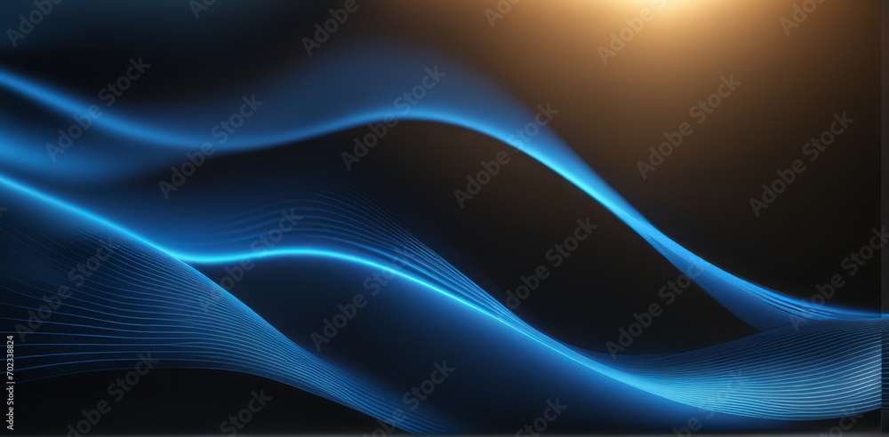 Poster digital business abstract wave technology background the futuristic realm with this captivating wallpaper, the mesmerizing wave of science , creating a visual network of innovation