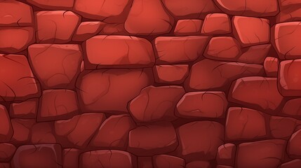 Seamless stone wall texture for games, brick wall. Ui game asset or background for Game Design. 