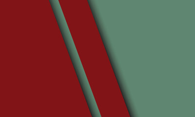 A solid background with vibrant red and turquoise blue colors, accompanied by shadows to create a dimensional effect. Suitable for presentations, banners, promotions, advertisements, and social media.