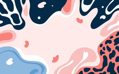 Abstract background poster. Good for fashion fabrics, postcards, email header, wallpaper, banner, events, covers, advertising, and more. Valentine's day, women's day, mother's day background.