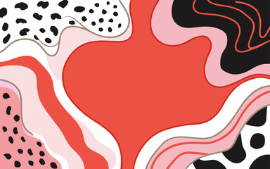 Abstract background poster. Good for fashion fabrics, postcards, email header, wallpaper, banner, events, covers, advertising, and more. Valentine's day, women's day, mother's day background.