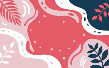 Abstract background poster. Good for fashion fabrics, postcards, email header, wallpaper, banner, events, covers, advertising, and more. Valentine's day, women's day, mother's day background.