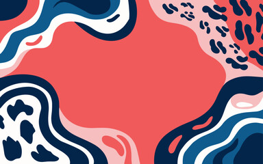 Abstract background poster. Good for fashion fabrics, postcards, email header, wallpaper, banner, events, covers, advertising, and more. Valentine's day, women's day, mother's day background.