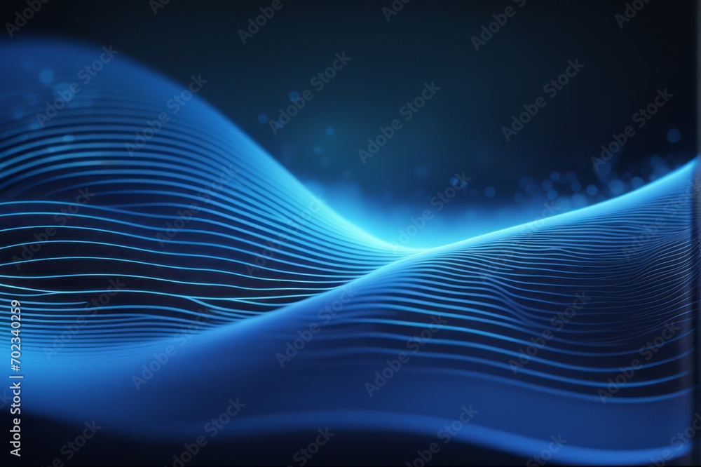 Poster digital business abstract wave technology background the futuristic realm with this captivating wallpaper, the mesmerizing wave of science , creating a visual network of innovation