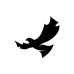 Bird silhouette vector 