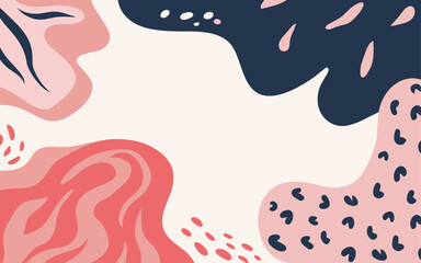 Abstract background poster. Good for fashion fabrics, postcards, email header, wallpaper, banner, events, covers, advertising, and more. Valentine's day, women's day, mother's day background.