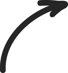 Hand-Drawn Vector Arrow Illustration