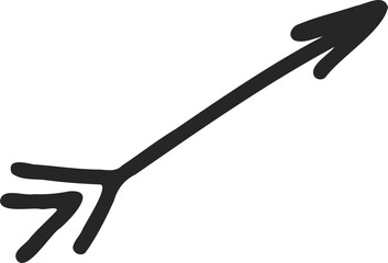 Hand-Drawn Vector Arrow Illustration