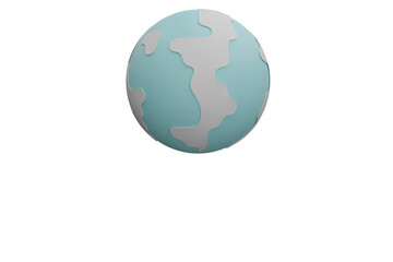 earth globe, 3D