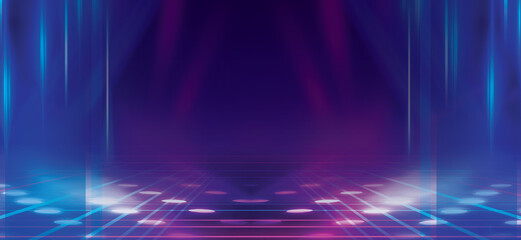 Colorful Background, A Mesmerizing 3D Abstract Multicolor Visualization, Concept of cover with dynamic effect. Modern screen.