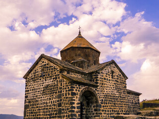 Fototapeta premium Sevanavansk Monastery, Lake Sevan, Armenia