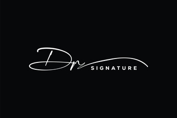 DR initials Handwriting signature logo. DR Hand drawn Calligraphy lettering Vector. DR letter real estate, beauty, photography letter logo design.