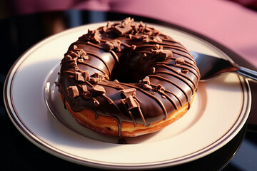 Chocolate donut