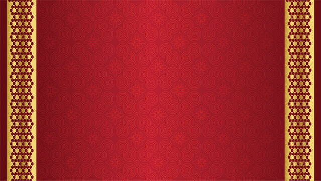 Golden Red Maroon Award Background. Luxury Background. Modern Abstract Design Template. LED Visual Motion Graphics. Wedding Marriage Invitation Poster. Editable vector illustration